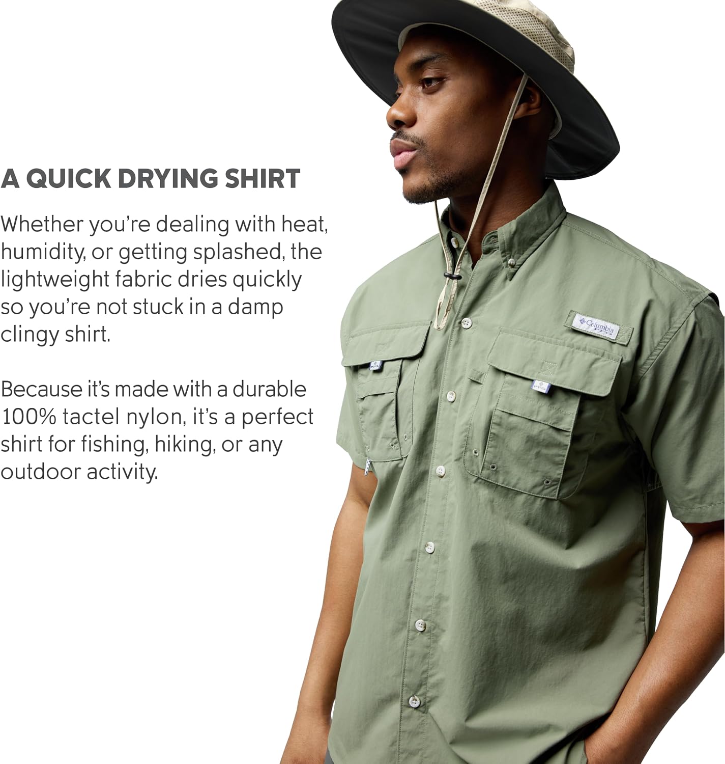 HOTColumbia Men's PFG Bahama II Short Sleeve Fishing Shirt