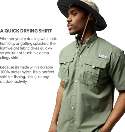 HOTColumbia Men's PFG Bahama II Short Sleeve Fishing Shirt
