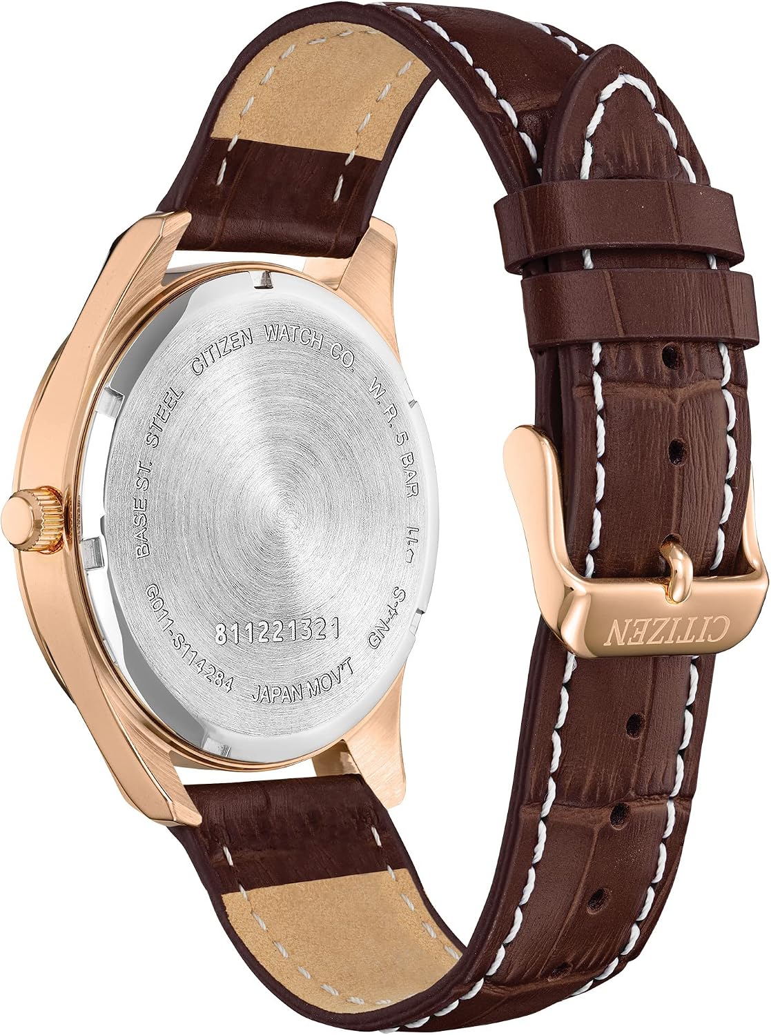 HOTCitizen Quartz Mens Watch, Stainless Steel, Classic
