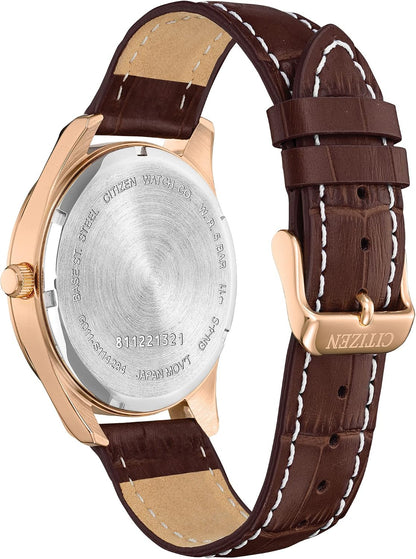 HOTCitizen Quartz Mens Watch, Stainless Steel, Classic
