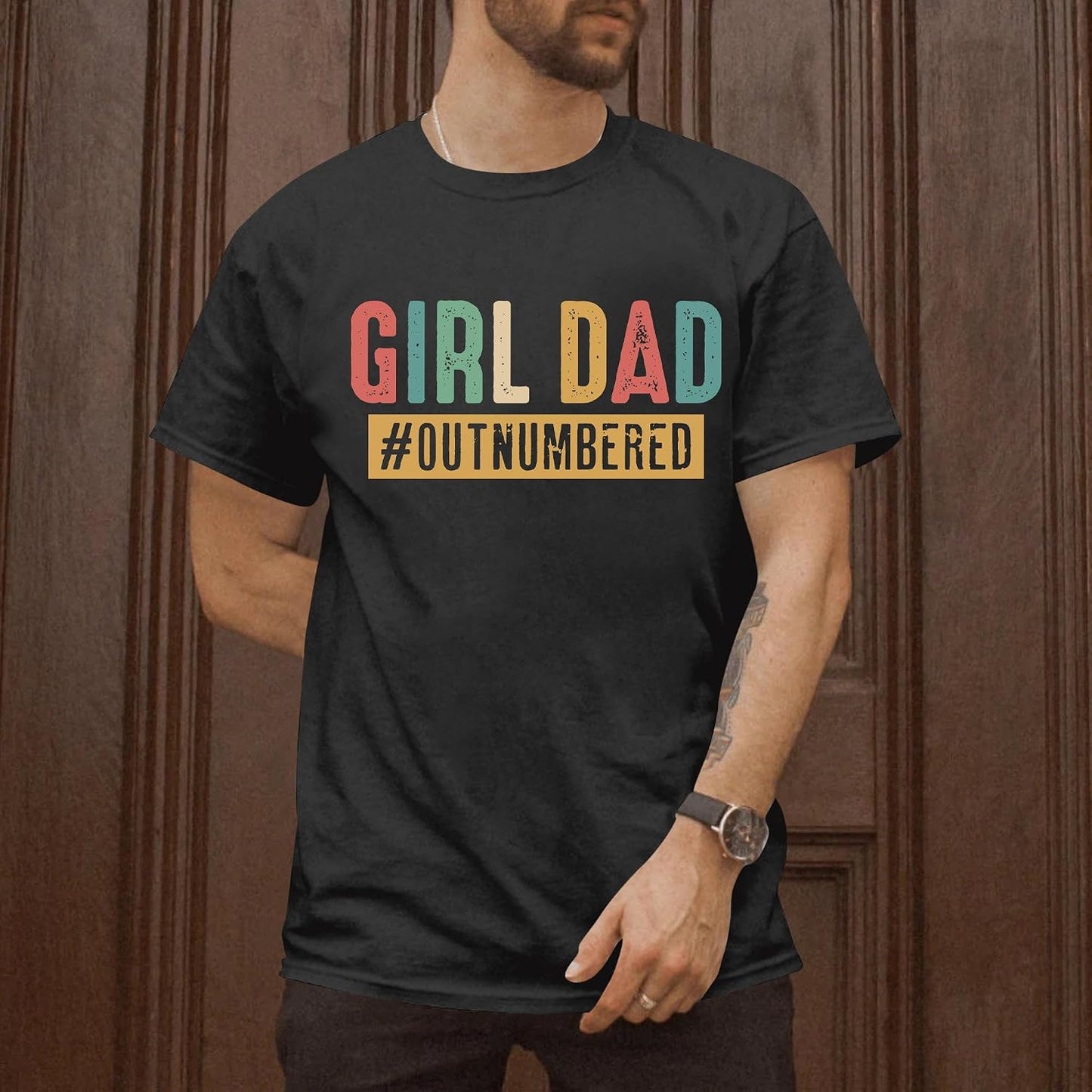 HOTDad Grandpa Great Grandpa Shirt - Father's Day Tshirt for Men - Father Day Dad Shirts - Christmas Dads Shirt