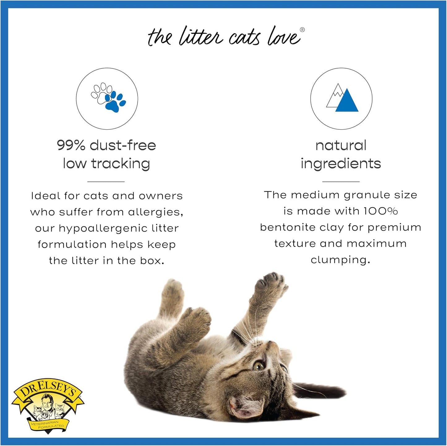 HOTDr. Elsey's Ultra Unscented Clumping Clay Cat Litter 18 lb Bag