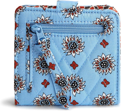 HOTVera Bradley Women's Premium Cotton Small Tab Wallet