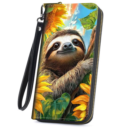 HOTCute Wallets for Women Girls, Large Capacity PU Leather RFID Blocking Clutch Purse with Wristlet