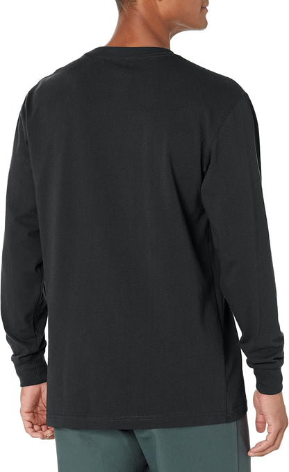 HOTDickies Men's Big and Tall Long Sleeve Heavyweight Crew Neck