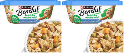 HOTPurina Beneful Gravy Wet Dog Food Variety Pack, Prepared Meals Stew - (12) 10 oz. Tubs