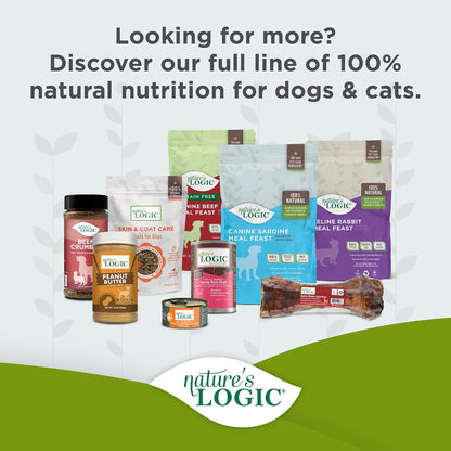 HOTNature's Logic 100% Natural Pine Pellet Cat Litter - Dust-Free, Unscented, Biodegradable - Safe for Cats, Kittens, Reptiles & Small Pets - Highly Absorbent - 12 lb Bag