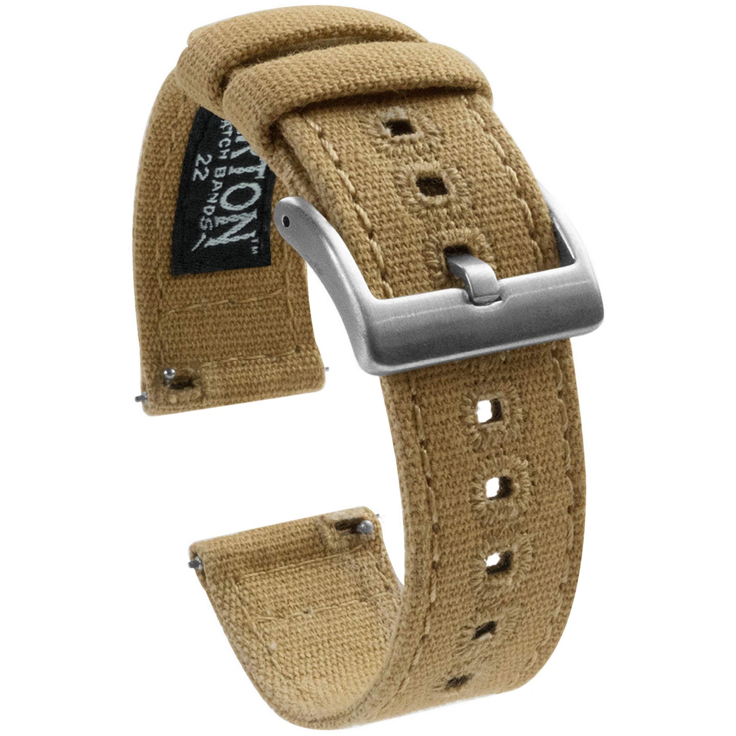 HOTBARTON Canvas Quick Release Watch Band Straps