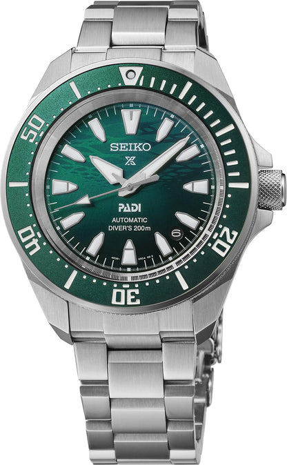 HOTSEIKO Prospex Men's Watch with Stainless Steel Case, Automatic Movement, Water Resistant, Luminescent Hands