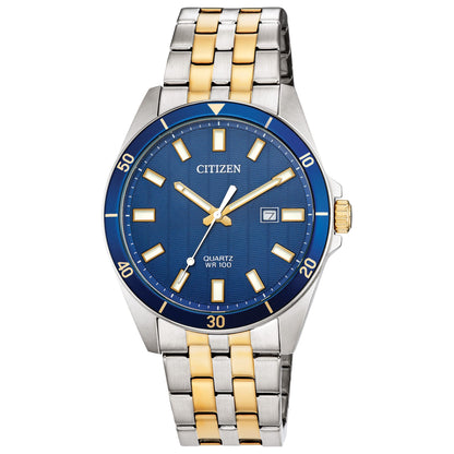 HOTCitizen Quartz Mens Watch, Stainless Steel, Classic