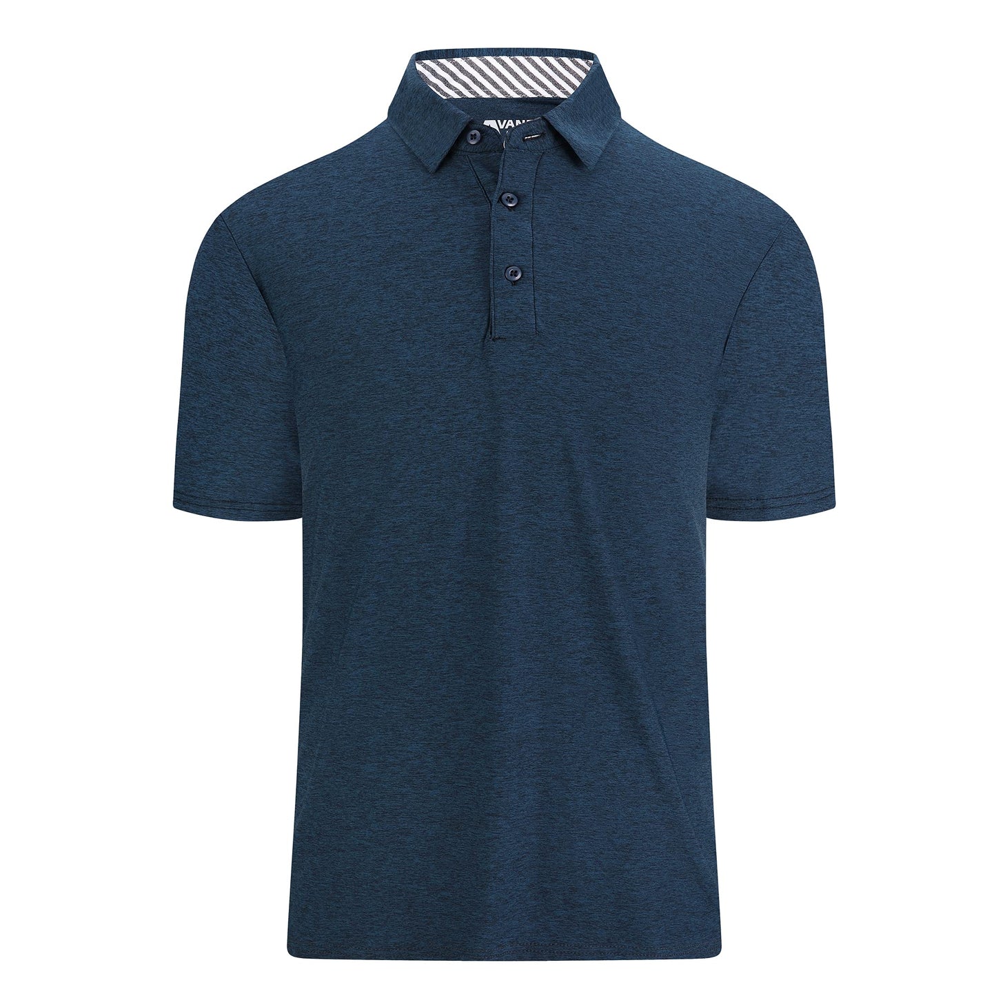HOTAlex Vando Mens Golf Shirt Moisture Wicking Quick-Dry Short Sleeve Polo | UPF40,Soft & stretch,Sweat resistant,Multi-scene sports & office apparel