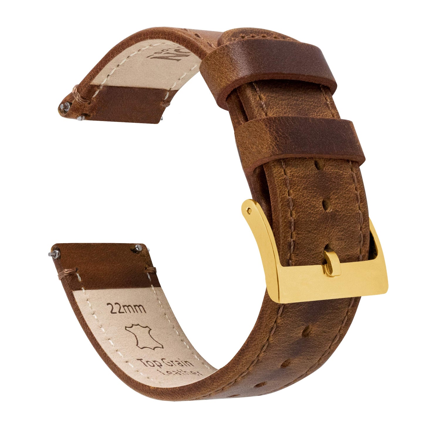 HOTBARTON WATCH BANDS - Top Grain Leather Watch Bands Compatible with Apple Watch Models - 1, 2, 3, 4, 5, 6, 7, 8, 9, 10, SE, Ultra & Ultra 2