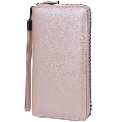 HOTBveyzi Women RFID Blocking Wallet Leather Zip Around Phone Clutch Large Capacity Ladies Travel Purse Wristlet