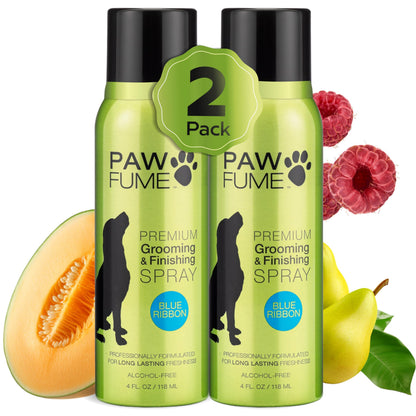 HOTPAWFUME Dog Perfume Spray Long Lasting Scent for Grooming, Show Dog, 1-Pack – Keep Your Pup Fresh All Day – Hypoallergenic, Alcohol-Free, Detangling Formula – Moisturizing Pet Cologne Spray for Dogs