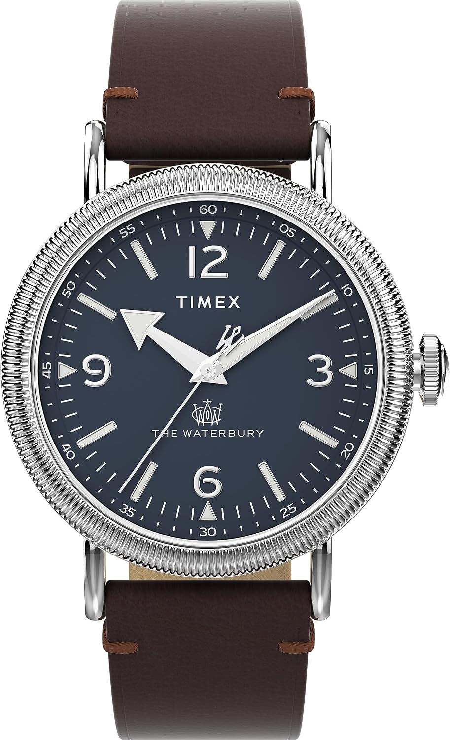 HOTTimex Waterbury 39mm Men’s Analog Watch | Durable Stainless Steel Case | Day and Date Window | Durable Design | 100M Water Resistance