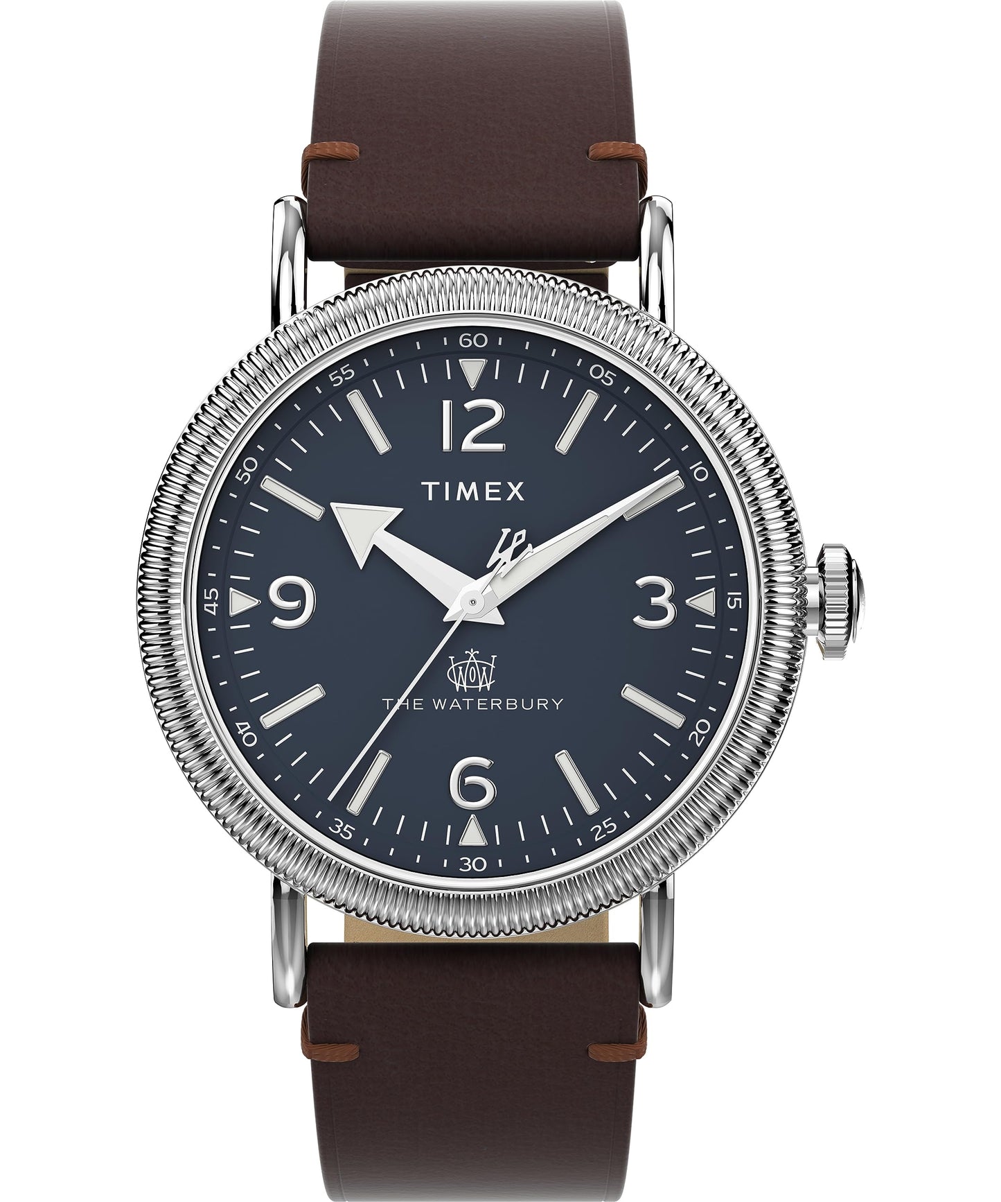 HOTTimex Waterbury 39mm Men’s Analog Watch | Durable Stainless Steel Case | Day and Date Window | Durable Design | 100M Water Resistance