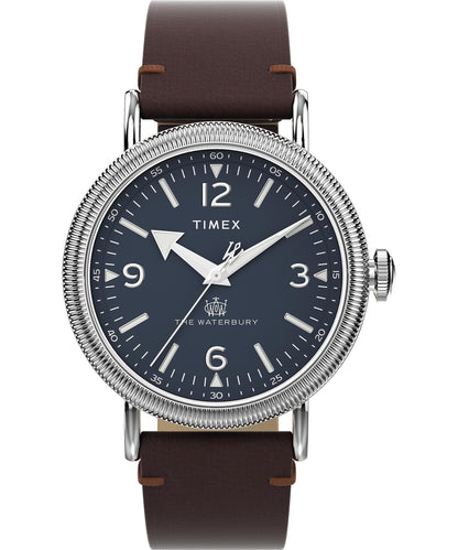 HOTTimex Waterbury 39mm Men’s Analog Watch | Durable Stainless Steel Case | Day and Date Window | Durable Design | 100M Water Resistance