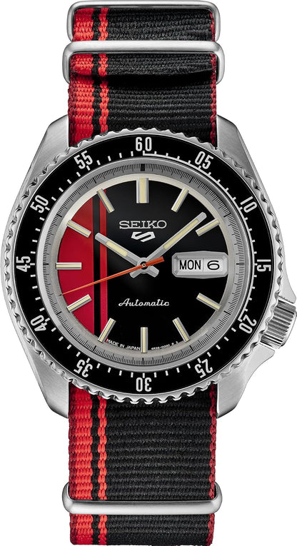 HOTSEIKO 5 Sports Automatic Watch for Men | 5 Sports - Day/date Calendar, Lumibrite Hands and Markers, Rotating Bezel, 100m Water-Resistant, 4R36 Movement