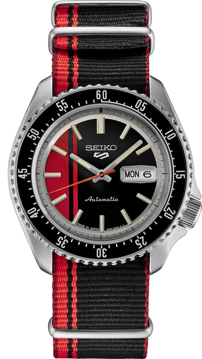 HOTSEIKO 5 Sports Automatic Watch for Men | 5 Sports - Day/date Calendar, Lumibrite Hands and Markers, Rotating Bezel, 100m Water-Resistant, 4R36 Movement