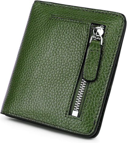 HOTSmall Leather Wallet for Women, Ladies Credit Card Holder RFID Blocking Women's Mini Bifold Pocket Purse