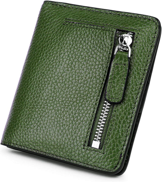 HOTSmall Leather Wallet for Women, Ladies Credit Card Holder RFID Blocking Women's Mini Bifold Pocket Purse