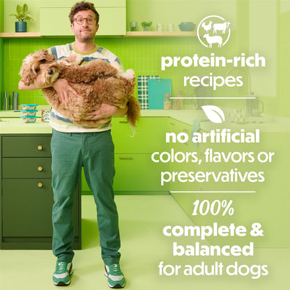 HOTPurina Beneful Gravy Wet Dog Food Variety Pack, Prepared Meals Stew - (12) 10 oz. Tubs