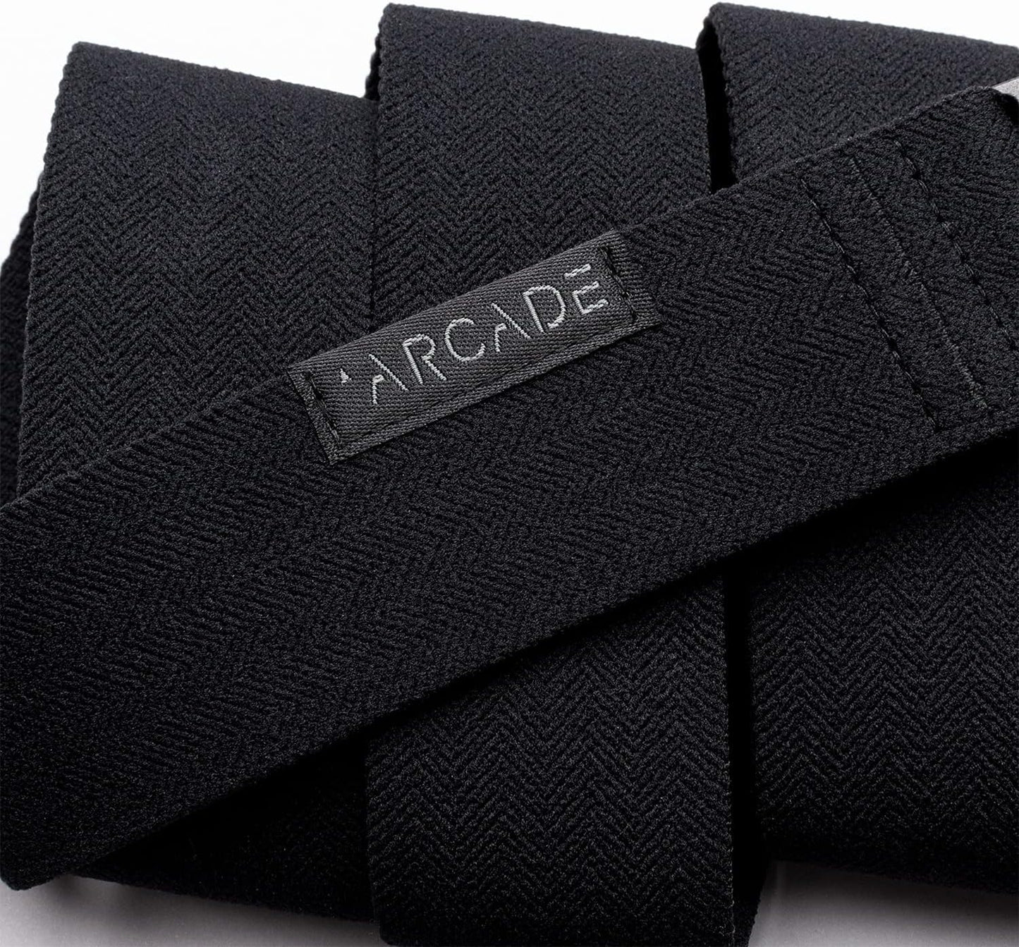 HOTArcade Men's Long Belt, Up to 50 Inch Waist, Stretch Webbing, Non-Metal Travel Friendly Buckle, Ski & Snowboard Belt