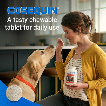 HOTNutramax Cosequin for Dogs Joint Health Supplement, Contains Glucosamine for Dogs, Plus Chondroitin and MSM, Supports Healthy Joints, For All Breeds and Sizes, Chewable Tablets, 132 Count