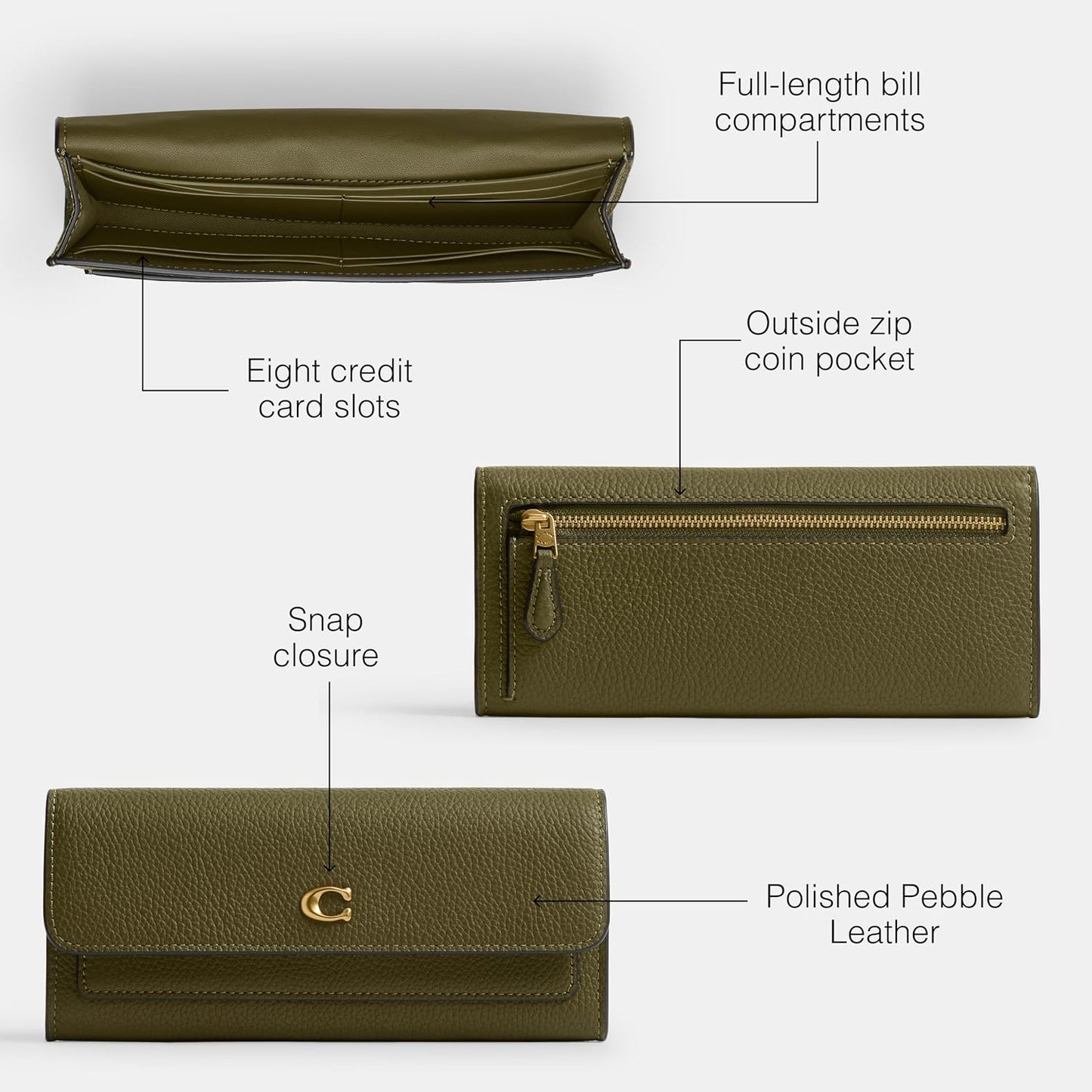 HOTCoach Women's Mila Small Flap