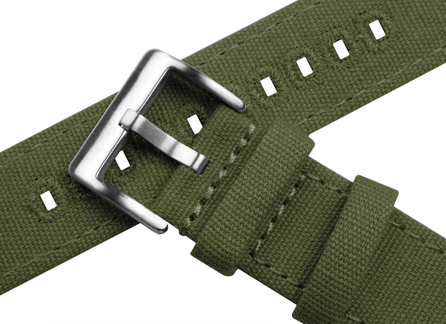 HOTBARTON Canvas Quick Release Watch Band Straps