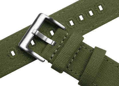 HOTBARTON Canvas Quick Release Watch Band Straps