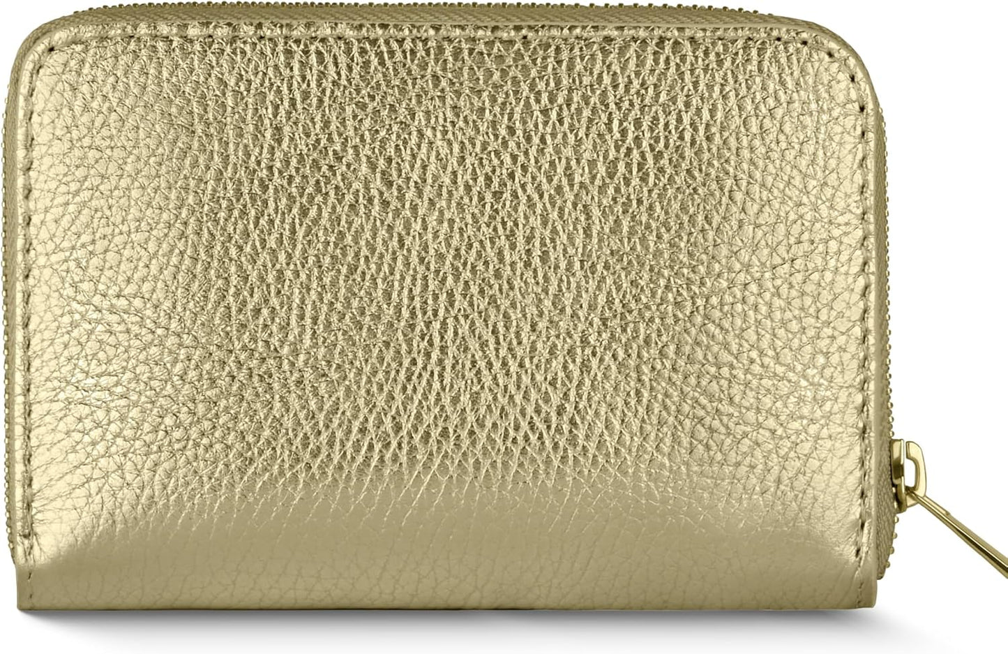 HOTMetallic Calf Leather Wallet