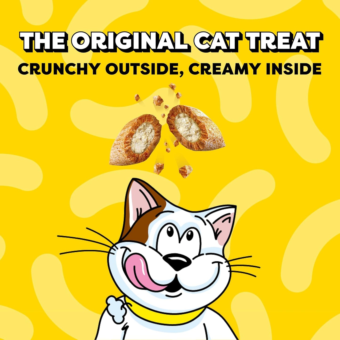 HOTTemptations Classic Crunchy and Soft Cat Treats, Tasty Chicken, 30 oz | Under 2 calories per treat, crunchy outside & soft inside, resealable tub, use as meal or topper, 100% complete & balanced