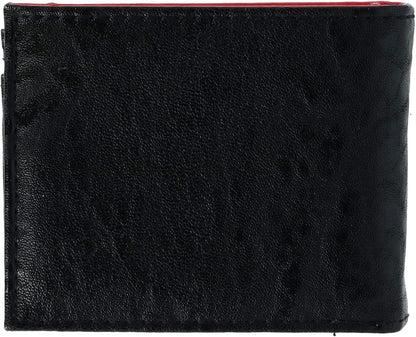 HOTMarvel Deadpool Bi-Fold Boxed Wallet, Red & Black, One Size