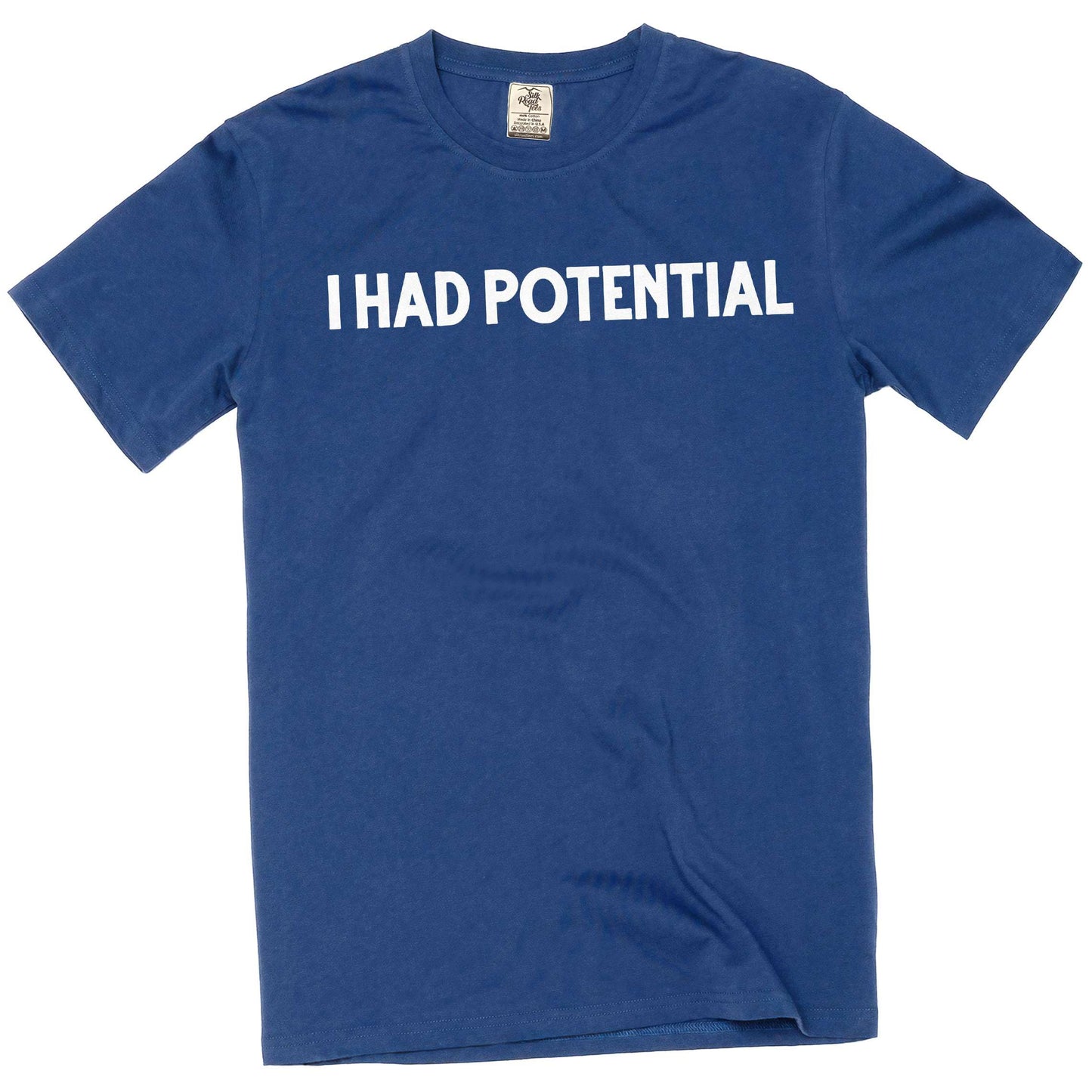 HOTMen's Funny I had Potential T-Shirt Humorous Novelty Graphic tee