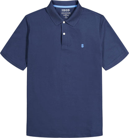 HOTIzod Men's Advantage Performance Short Sleeve Fashion Polo Shirt