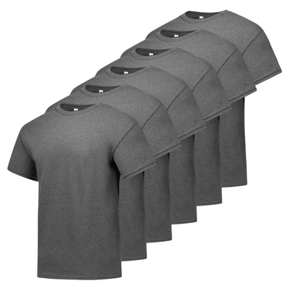 HOTHanes Men's T-Shirt Pack - 4 or 6 Pack - Essential-T Crewneck Cotton T-Shirts - Everyday Men's Clothing - Big & Tall