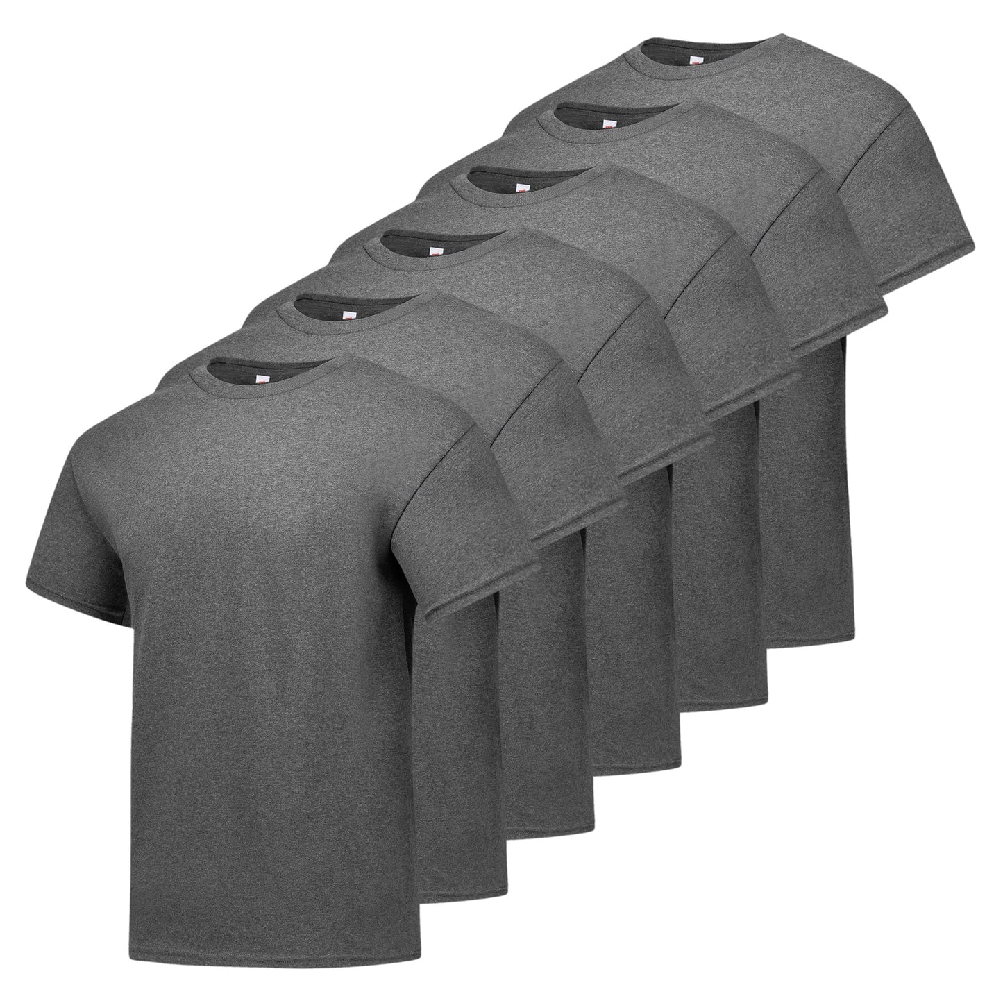 HOTHanes Men's T-Shirt Pack - 4 or 6 Pack - Essential-T Crewneck Cotton T-Shirts - Everyday Men's Clothing - Big & Tall