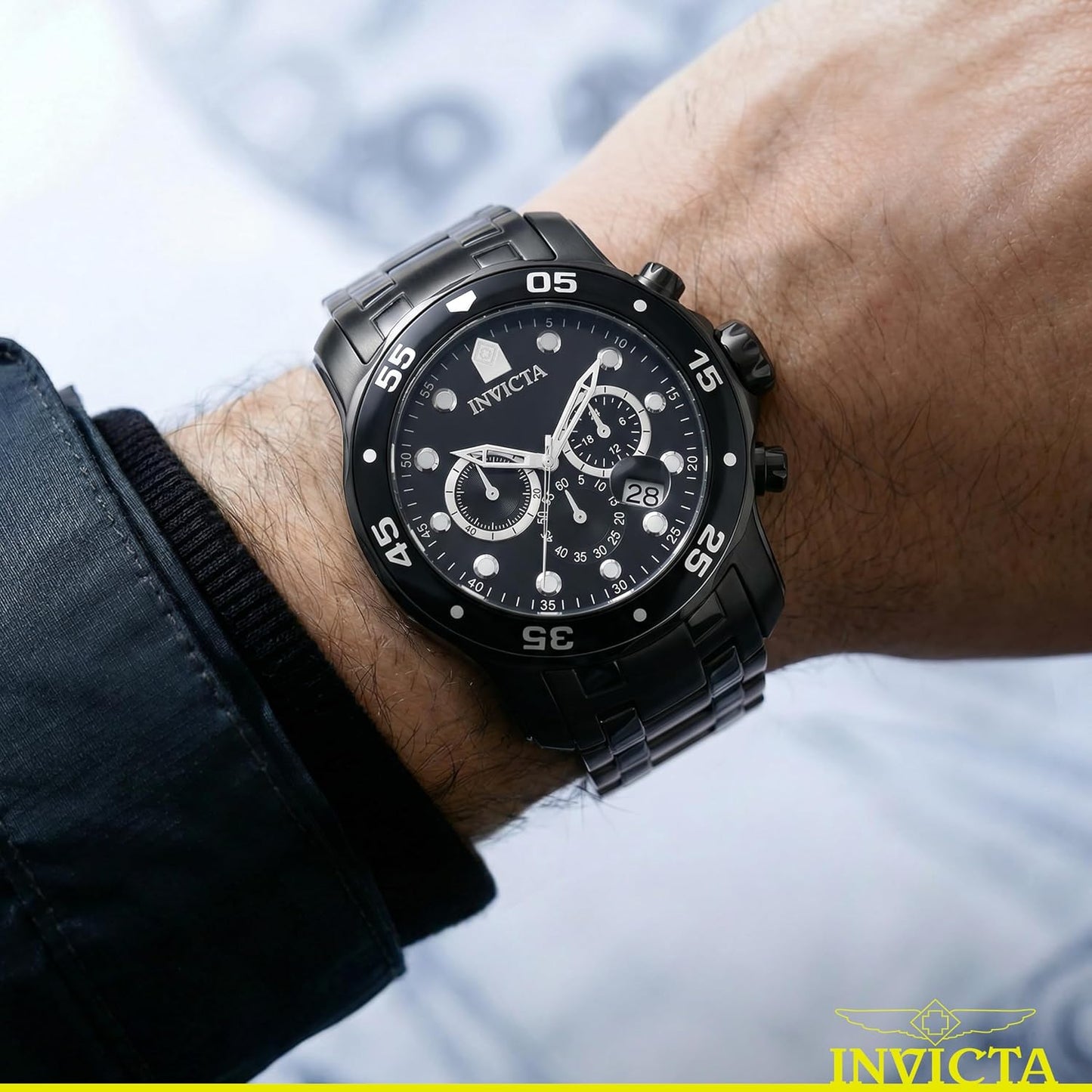 HOTInvicta Men's Pro Diver Collection Chronograph Watch