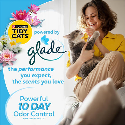 HOTPurina Tidy Cats Clumping Multi Cat Litter, Glade Clear Springs - 16 lb. Bag