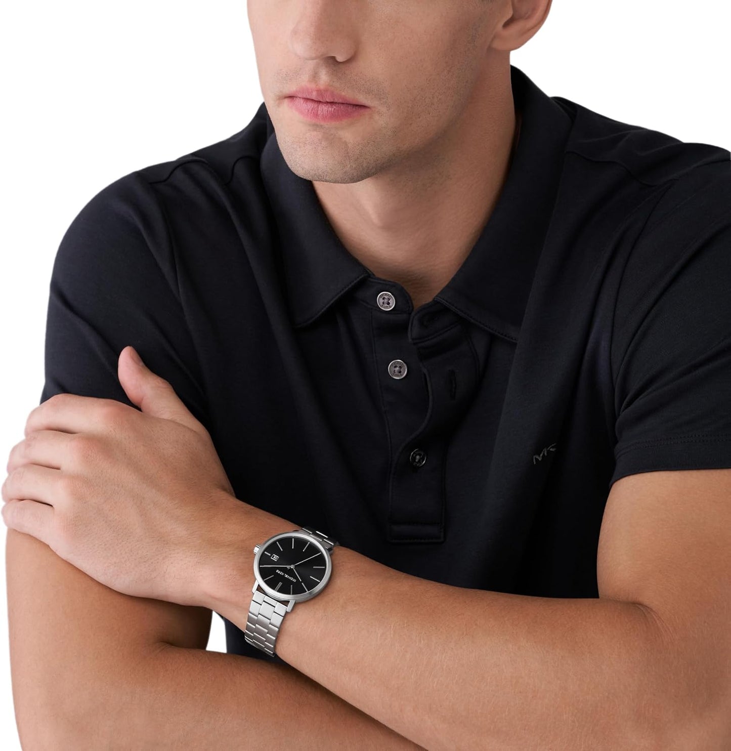 HOTMichael Kors Men's Blake Stainless Steel or Leather Watch