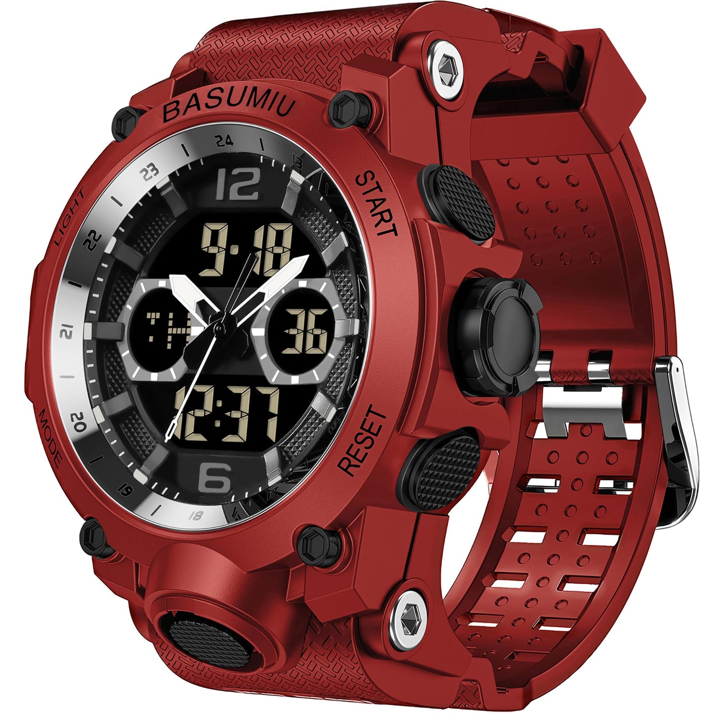 HOTGold Military Dive Tactical Digital Man Watches for Men Nice Luxury Waterproof Diver Mens Watches Work Black Sports