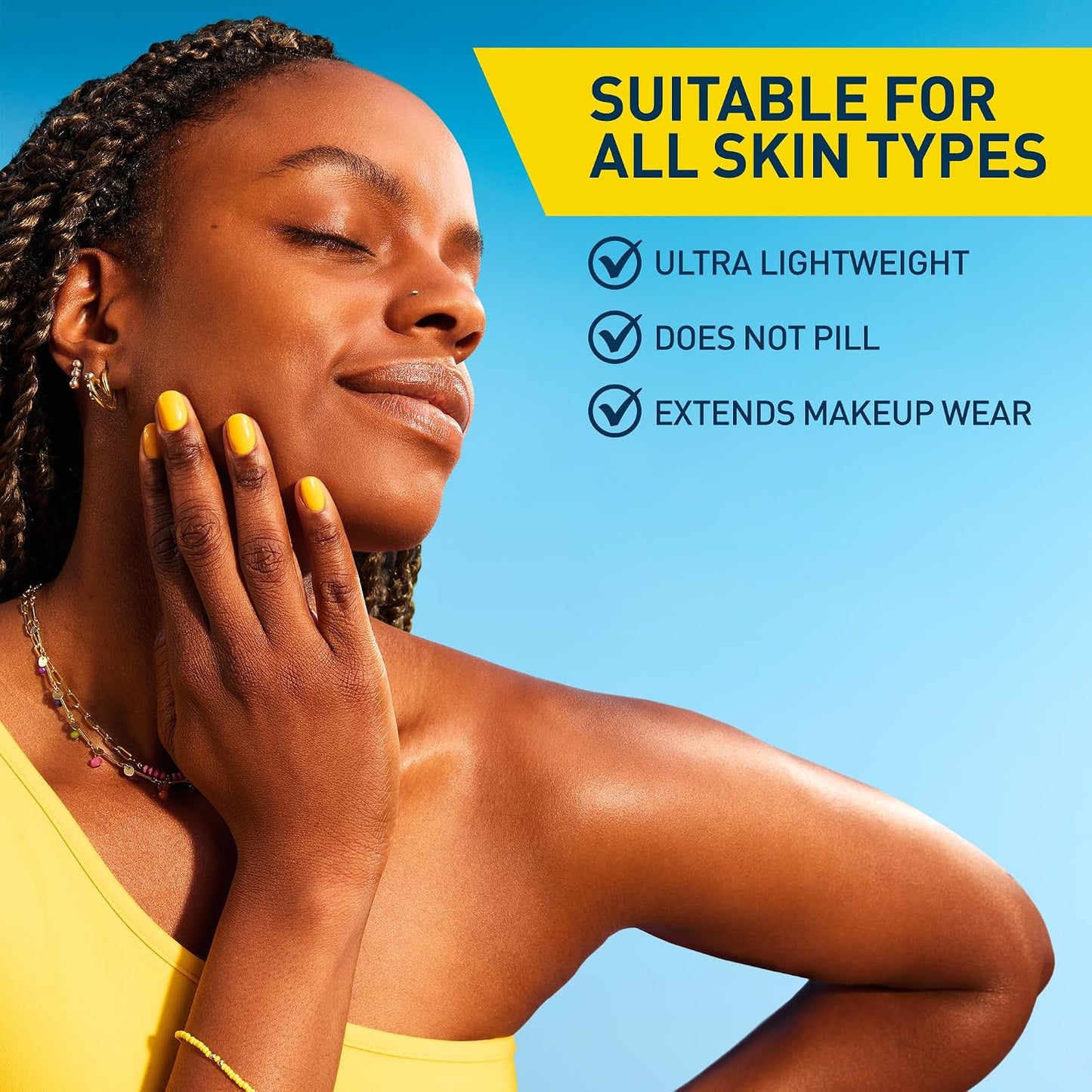 HOTCeraVe Invisible Mineral Sunscreen SPF 50, Face Sunscreen for Sensitive Skin With Zinc Oxide & Titanium Dioxide, Vitamin E + Niacinamide + Ceramides, Oil Free, Travel Size 1.62 oz