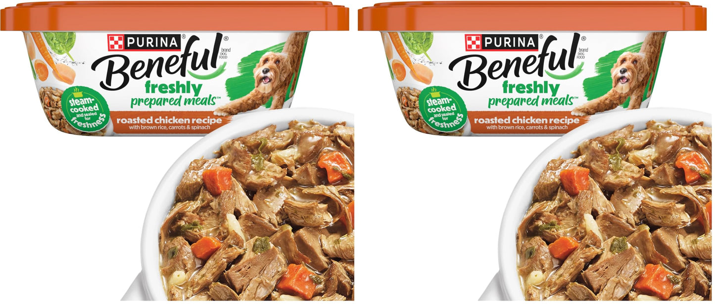 HOTPurina Beneful Gravy Wet Dog Food Variety Pack, Prepared Meals Stew - (12) 10 oz. Tubs