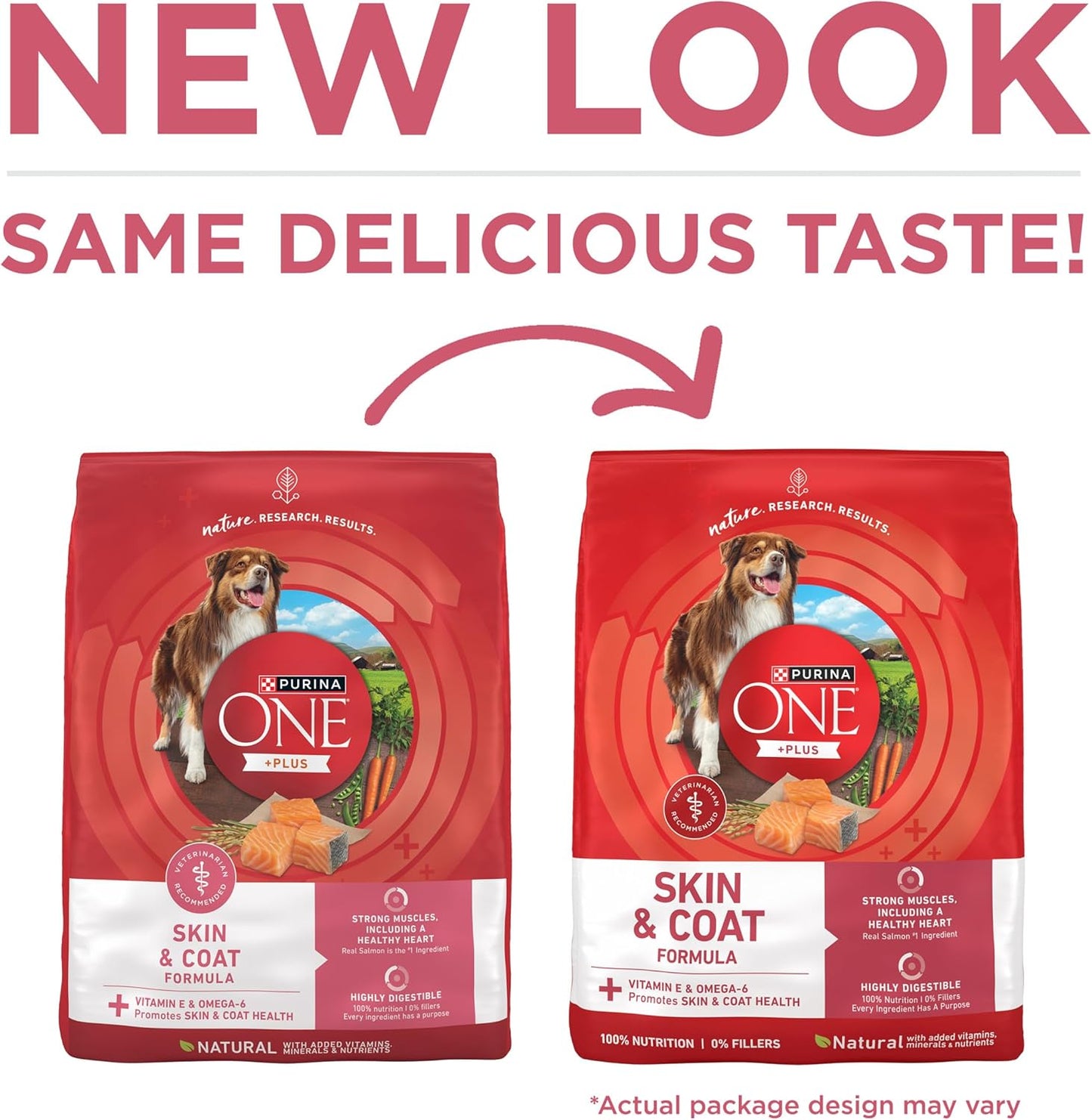 HOTPurina ONE Natural, Sensitive Stomach Dry Dog Food, +Plus Skin & Coat Formula - 31.1 lb. Bag