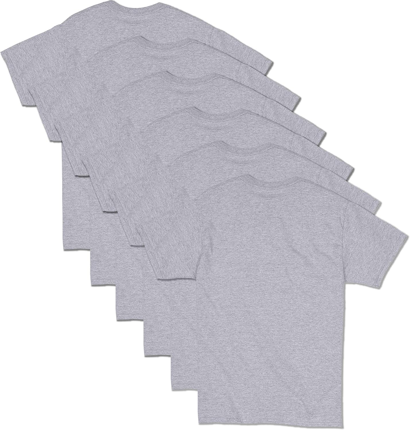 HOTHanes Men's T-Shirt Pack - 4 or 6 Pack - Essential-T Crewneck Cotton T-Shirts - Everyday Men's Clothing - Big & Tall