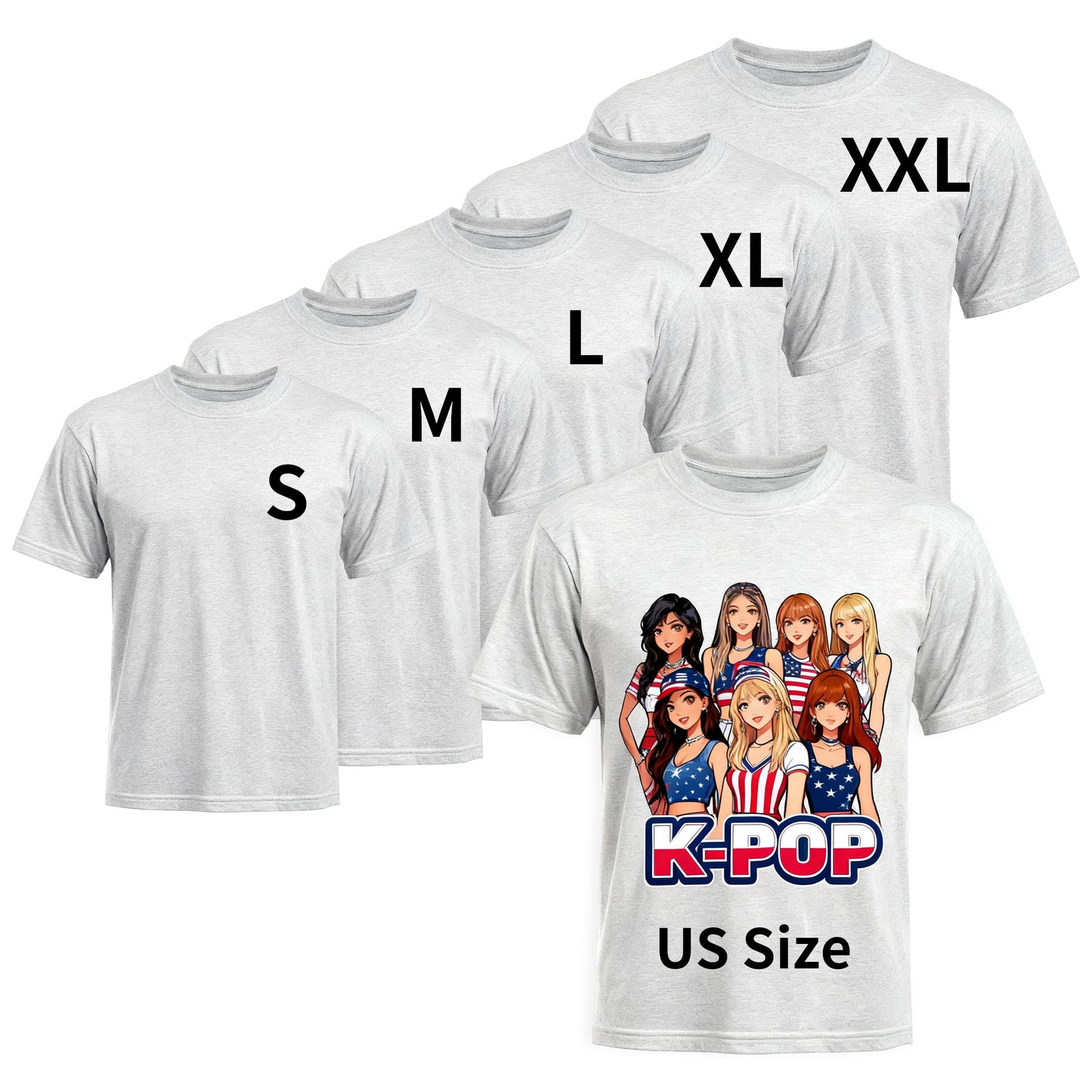 HOTJoyclub 5 PCS Unisex Sublimation Blanks Bulk Polyester T Shirts for Sublimation Crew Neck Short Sleeve Wholesale DIY Gifts
