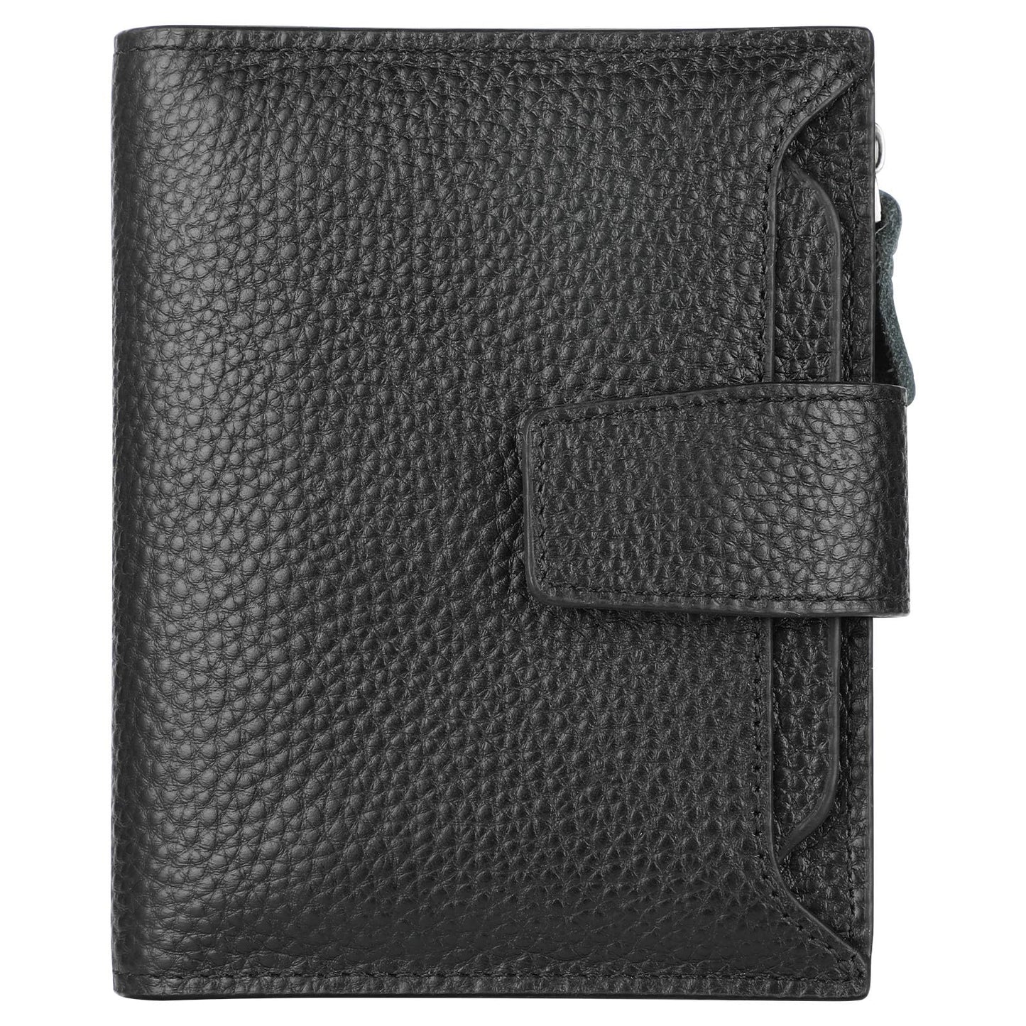 HOTLavemi Small Compact Women Wallet RFID Blocking Genuine Leather Bifold Purse with ID Windows