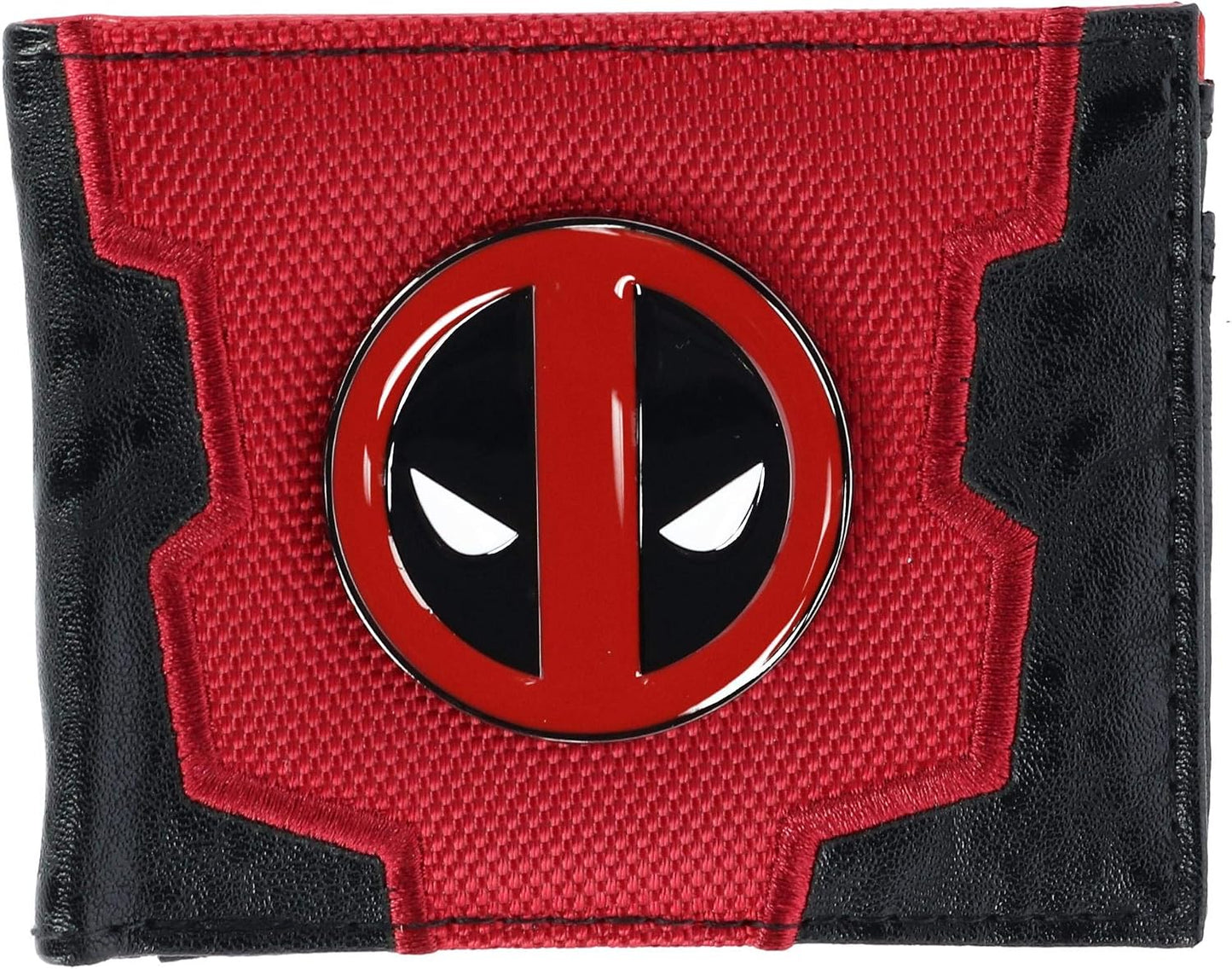 HOTMarvel Deadpool Bi-Fold Boxed Wallet, Red & Black, One Size