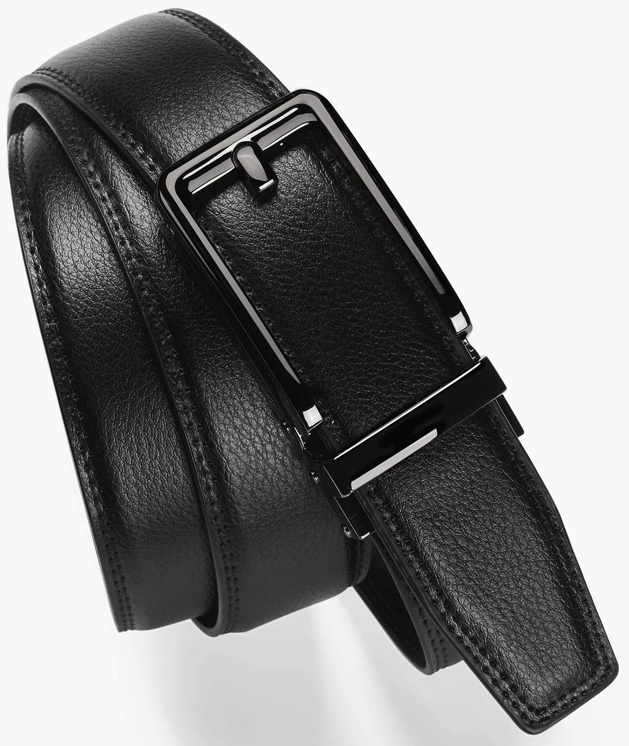 HOTCHAOREN Click Belts for Men - Mens Ratchet Belt 1 3/8" for Dress Pants - Perfect Companion to Men's Oxfords